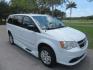 2014 White /Gray Dodge Grand Caravan SE (2C7WDGBG3ER) with an 3.6L V6 DOHC 24V engine, 6-Speed Automatic transmission, located at 4301 Oak Circle #19, Boca Raton, FL, 33431, (954) 561-2499, 26.388472, -80.084045 - You are looking a beautiful 2014 Dodge Grand Caravan SXT Braunability Handicap Wheelchair Conversion Van with 121K Original Miles, Braunability Commercial Handicap Van Conversion with Manual Side Entry Ramp, Wheelchair Tie Downs, Dual Sliding Doors, Power Package, Soundsystem, Cruise Control, and Mu - Photo#17