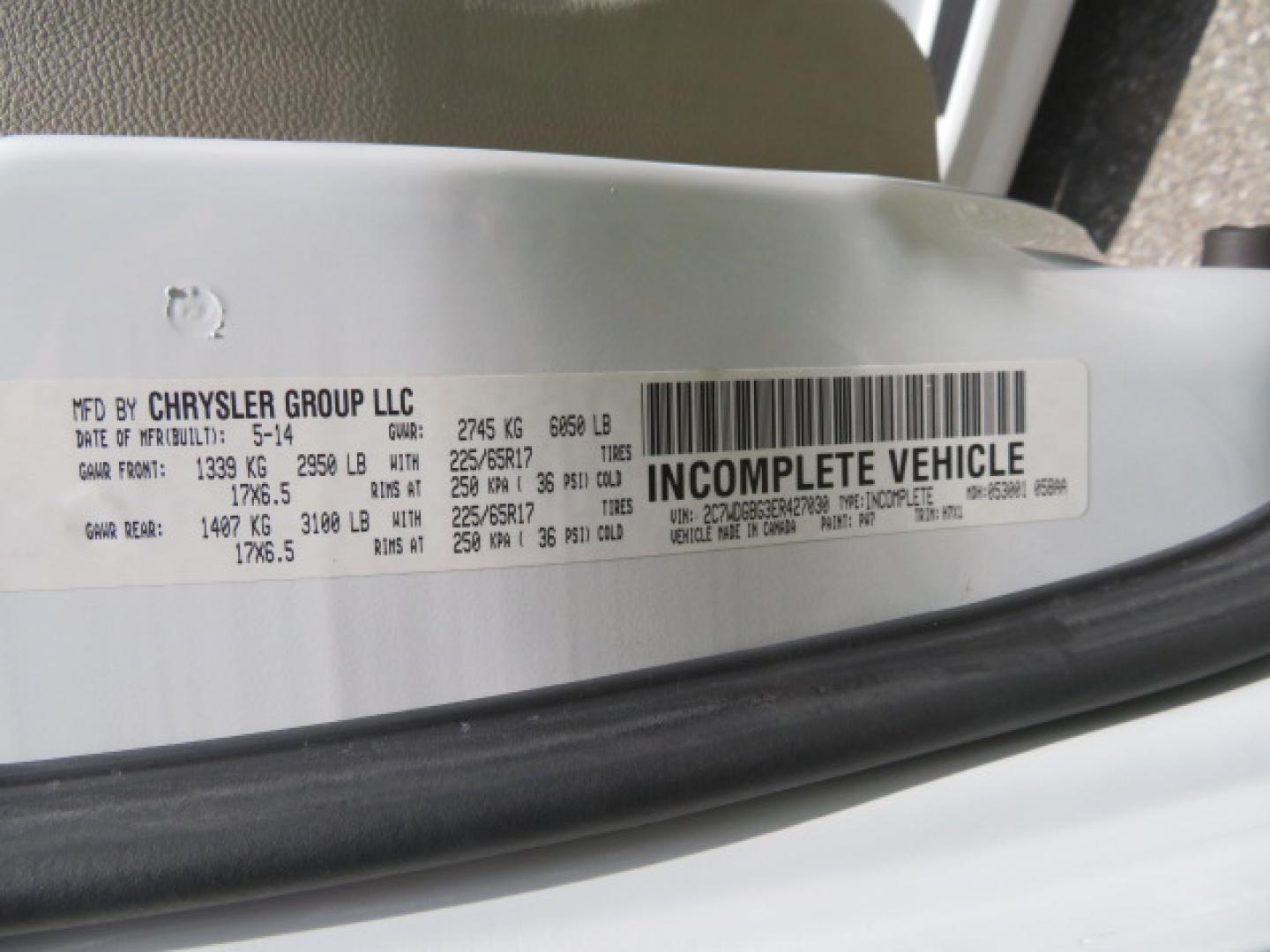 2014 White /Gray Dodge Grand Caravan SE (2C7WDGBG3ER) with an 3.6L V6 DOHC 24V engine, 6-Speed Automatic transmission, located at 4301 Oak Circle #19, Boca Raton, FL, 33431, (954) 561-2499, 26.388472, -80.084045 - You are looking a beautiful 2014 Dodge Grand Caravan SXT Braunability Handicap Wheelchair Conversion Van with 121K Original Miles, Braunability Commercial Handicap Van Conversion with Manual Side Entry Ramp, Wheelchair Tie Downs, Dual Sliding Doors, Power Package, Soundsystem, Cruise Control, and Mu - Photo#58