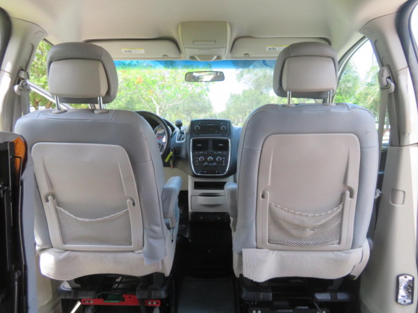 2014 White /Gray Dodge Grand Caravan SE (2C7WDGBG3ER) with an 3.6L V6 DOHC 24V engine, 6-Speed Automatic transmission, located at 4301 Oak Circle #19, Boca Raton, FL, 33431, (954) 561-2499, 26.388472, -80.084045 - You are looking a beautiful 2014 Dodge Grand Caravan SXT Braunability Handicap Wheelchair Conversion Van with 121K Original Miles, Braunability Commercial Handicap Van Conversion with Manual Side Entry Ramp, Wheelchair Tie Downs, Dual Sliding Doors, Power Package, Soundsystem, Cruise Control, and Mu - Photo#64