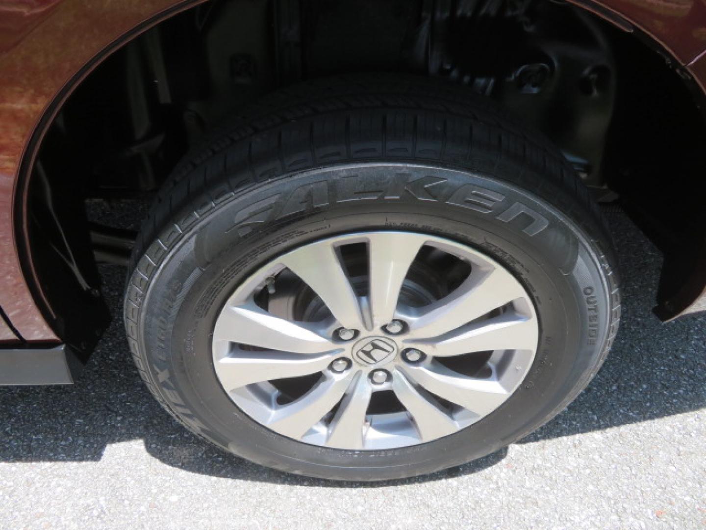 2016 Red /Beige Honda Odyssey EX-L (5FNRL5H62GB) with an 3.5L V6 SOHC 24V engine, 6A transmission, located at 4301 Oak Circle #19, Boca Raton, FL, 33431, (954) 561-2499, 26.388472, -80.084045 - 2016 Honda Odyssey EXL with Navigation with 29K Original Miles Braunability Handicap Wheelchair Conversion Van Rear Entry Conversion. Gorgeous Low Mileage Florida Van Fully Loaded With Every Option Including: Remote Keyless Entry, Push Button Start, Beautiful Beige Leather Interior, Tech Package, Na - Photo#47