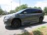 2021 Ceramic Gray /Black Chrysler Pacifica Touring Plus (2C4RC1FG3MR) with an 3.6L V6 DOHC 24V engine, 9A transmission, located at 4301 Oak Circle #19, Boca Raton, FL, 33431, (954) 561-2499, 26.388472, -80.084045 - You are looking at a Gorgeous 2021 Chrysler Pacifica Touring S Sport RollX Power In Floor Side Entry Handicap Wheelchair Conversion Van with Super Low 39K Original Miles, Exterior Color: Ceramic Gray Clear–Coat Exterior Paint Interior Color: Black / Black / Black Interior Colors Interior: Premium - Photo#12