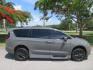 2021 Ceramic Gray /Black Chrysler Pacifica Touring Plus (2C4RC1FG3MR) with an 3.6L V6 DOHC 24V engine, 9A transmission, located at 4301 Oak Circle #19, Boca Raton, FL, 33431, (954) 561-2499, 26.388472, -80.084045 - You are looking at a Gorgeous 2021 Chrysler Pacifica Touring S Sport RollX Power In Floor Side Entry Handicap Wheelchair Conversion Van with Super Low 39K Original Miles, Exterior Color: Ceramic Gray Clear–Coat Exterior Paint Interior Color: Black / Black / Black Interior Colors Interior: Premium - Photo#19
