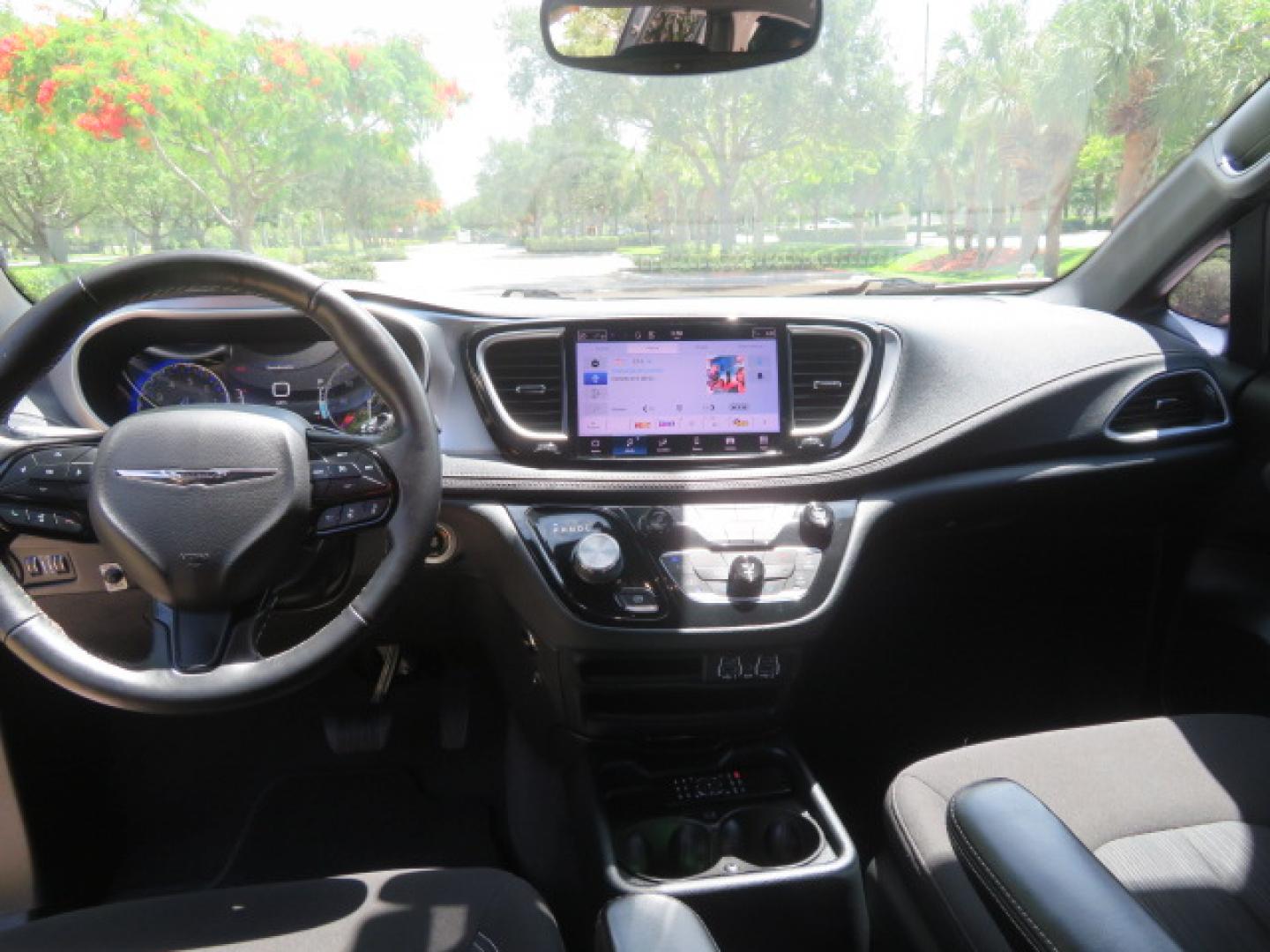 2021 Ceramic Gray /Black Chrysler Pacifica Touring Plus (2C4RC1FG3MR) with an 3.6L V6 DOHC 24V engine, 9A transmission, located at 4301 Oak Circle #19, Boca Raton, FL, 33431, (954) 561-2499, 26.388472, -80.084045 - You are looking at a Gorgeous 2021 Chrysler Pacifica Touring S Sport RollX Power In Floor Side Entry Handicap Wheelchair Conversion Van with Super Low 39K Original Miles, Exterior Color: Ceramic Gray Clear–Coat Exterior Paint Interior Color: Black / Black / Black Interior Colors Interior: Premium - Photo#69