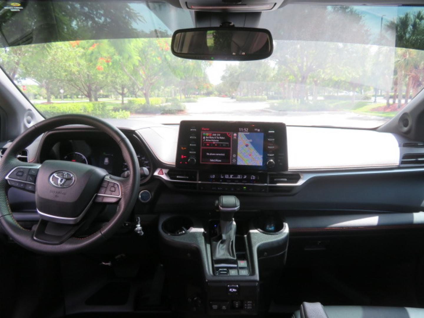 2024 Black /Black Toyota Sienna XSE 7-Passenger (5TDDRKEC4RS) with an 2.5L L4 DOHC 16V HYBRID engine, CVT transmission, located at 4301 Oak Circle #19, Boca Raton, FL, 33431, (954) 561-2499, 26.388472, -80.084045 - You are looking at a stunning 2024 Toyota Sienna XSE Sport Handicap Wheelchair Conversion Van Braunability XT with 14K Miles with Transfer and Hand Controls. Beautiful Black on Black Color Combo with Side Entry Braun Conversion. Clean Carfax, Clean Autocheck, and Clean Title. No issues and No Storie - Photo#55