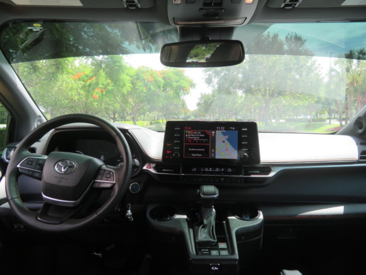 2024 Black /Black Toyota Sienna XSE 7-Passenger (5TDDRKEC4RS) with an 2.5L L4 DOHC 16V HYBRID engine, CVT transmission, located at 4301 Oak Circle #19, Boca Raton, FL, 33431, (954) 561-2499, 26.388472, -80.084045 - You are looking at a stunning 2024 Toyota Sienna XSE Sport Handicap Wheelchair Conversion Van Braunability XT with 14K Miles with Transfer and Hand Controls. Beautiful Black on Black Color Combo with Side Entry Braun Conversion. Clean Carfax, Clean Autocheck, and Clean Title. No issues and No Storie - Photo#56