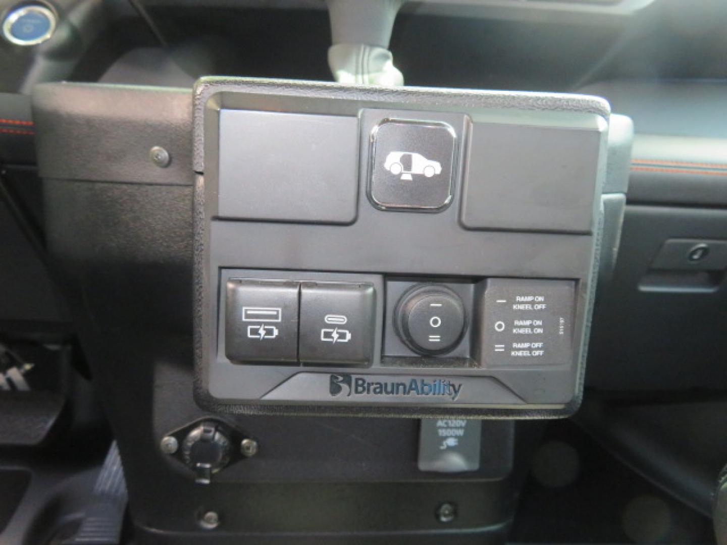 2024 Black /Black Toyota Sienna XSE 7-Passenger (5TDDRKEC4RS) with an 2.5L L4 DOHC 16V HYBRID engine, CVT transmission, located at 4301 Oak Circle #19, Boca Raton, FL, 33431, (954) 561-2499, 26.388472, -80.084045 - You are looking at a stunning 2024 Toyota Sienna XSE Sport Handicap Wheelchair Conversion Van Braunability XT with 14K Miles with Transfer and Hand Controls. Beautiful Black on Black Color Combo with Side Entry Braun Conversion. Clean Carfax, Clean Autocheck, and Clean Title. No issues and No Storie - Photo#58