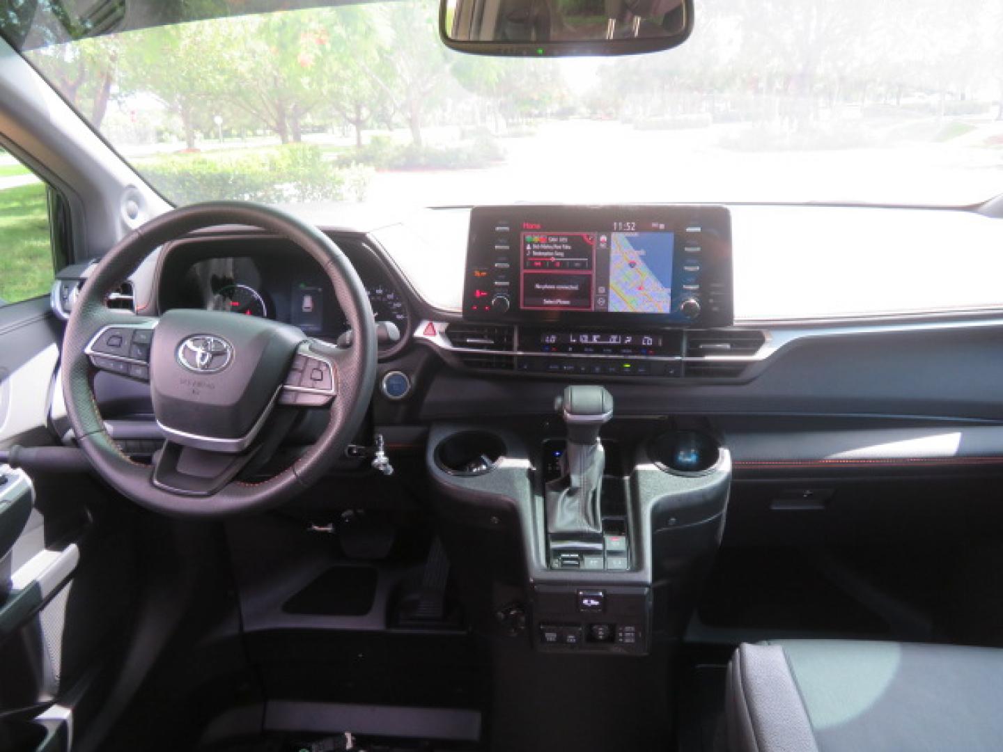 2024 Black /Black Toyota Sienna XSE 7-Passenger (5TDDRKEC4RS) with an 2.5L L4 DOHC 16V HYBRID engine, CVT transmission, located at 4301 Oak Circle #19, Boca Raton, FL, 33431, (954) 561-2499, 26.388472, -80.084045 - You are looking at a stunning 2024 Toyota Sienna XSE Sport Handicap Wheelchair Conversion Van Braunability XT with 14K Miles with Transfer and Hand Controls. Beautiful Black on Black Color Combo with Side Entry Braun Conversion. Clean Carfax, Clean Autocheck, and Clean Title. No issues and No Storie - Photo#61