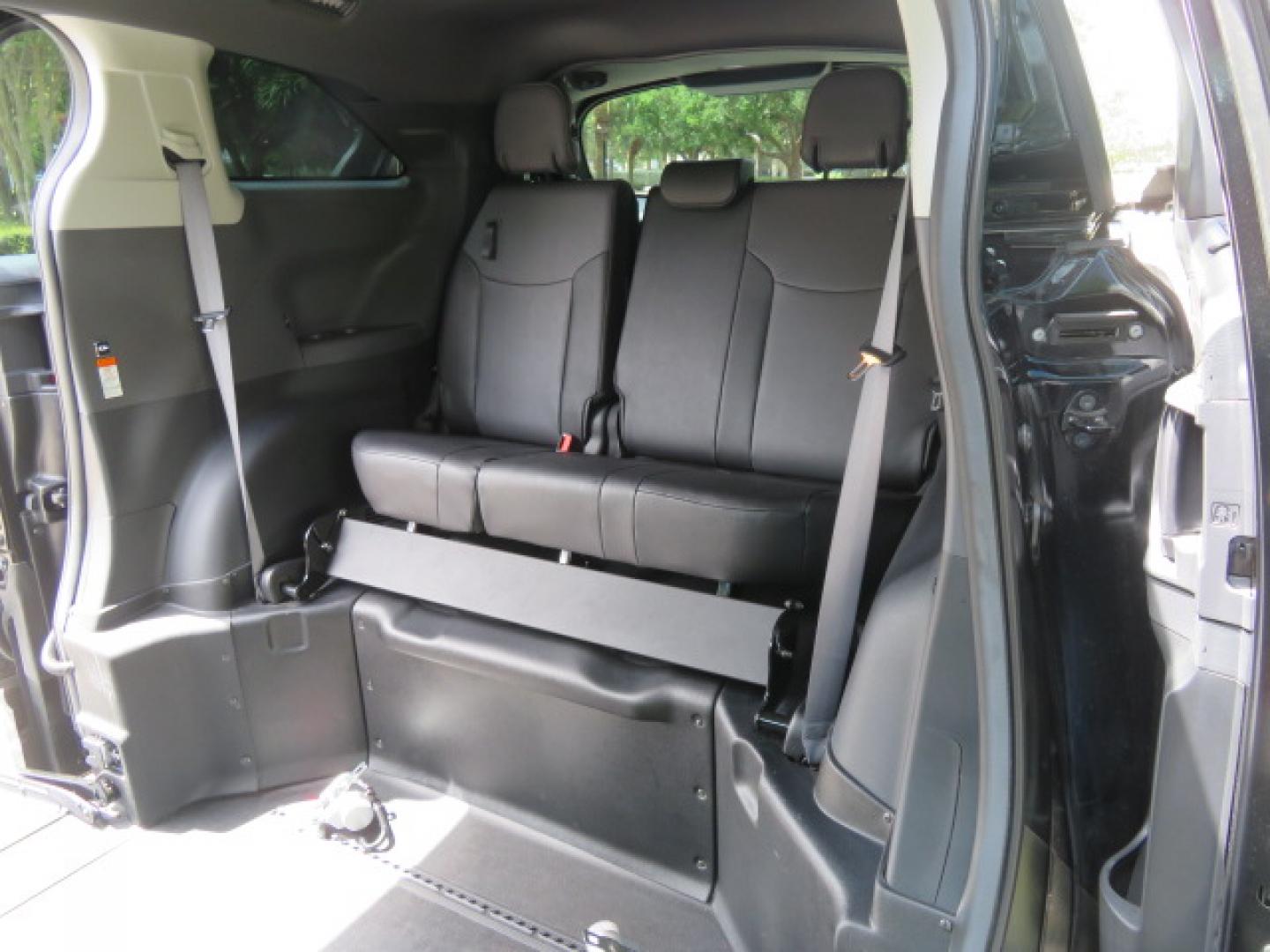 2024 Black /Black Toyota Sienna XSE 7-Passenger (5TDDRKEC4RS) with an 2.5L L4 DOHC 16V HYBRID engine, CVT transmission, located at 4301 Oak Circle #19, Boca Raton, FL, 33431, (954) 561-2499, 26.388472, -80.084045 - You are looking at a stunning 2024 Toyota Sienna XSE Sport Handicap Wheelchair Conversion Van Braunability XT with 14K Miles with Transfer and Hand Controls. Beautiful Black on Black Color Combo with Side Entry Braun Conversion. Clean Carfax, Clean Autocheck, and Clean Title. No issues and No Storie - Photo#72