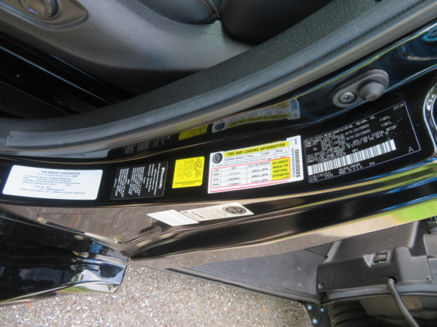 2024 Black /Black Toyota Sienna XSE 7-Passenger (5TDDRKEC4RS) with an 2.5L L4 DOHC 16V HYBRID engine, CVT transmission, located at 4301 Oak Circle #19, Boca Raton, FL, 33431, (954) 561-2499, 26.388472, -80.084045 - You are looking at a stunning 2024 Toyota Sienna XSE Sport Handicap Wheelchair Conversion Van Braunability XT with 14K Miles with Transfer and Hand Controls. Beautiful Black on Black Color Combo with Side Entry Braun Conversion. Clean Carfax, Clean Autocheck, and Clean Title. No issues and No Storie - Photo#76