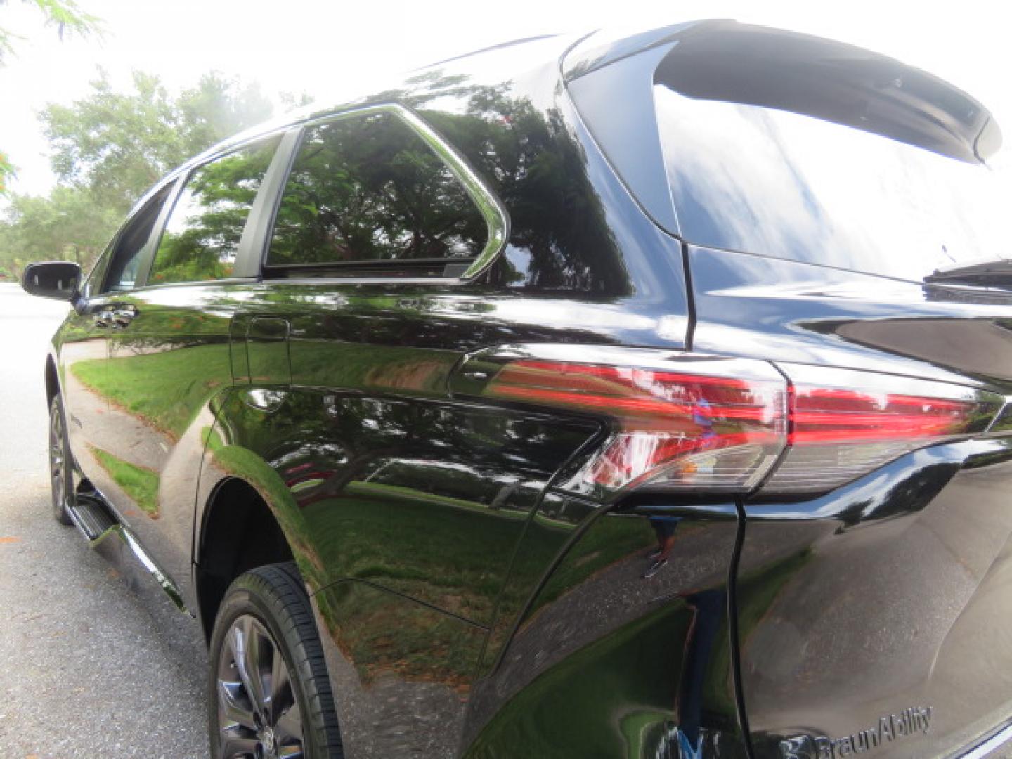 2024 Black /Black Toyota Sienna XSE 7-Passenger (5TDDRKEC4RS) with an 2.5L L4 DOHC 16V HYBRID engine, CVT transmission, located at 4301 Oak Circle #19, Boca Raton, FL, 33431, (954) 561-2499, 26.388472, -80.084045 - You are looking at a stunning 2024 Toyota Sienna XSE Sport Handicap Wheelchair Conversion Van Braunability XT with 14K Miles with Transfer and Hand Controls. Beautiful Black on Black Color Combo with Side Entry Braun Conversion. Clean Carfax, Clean Autocheck, and Clean Title. No issues and No Storie - Photo#88