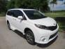2017 White /Black Toyota Sienna SE 8-Passenger (5TDXZ3DC3HS) with an 3.5L V6 EFI DOHC 24V engine, 8A transmission, located at 4301 Oak Circle #19, Boca Raton, FL, 33431, (954) 561-2499, 26.388472, -80.084045 - You are looking at Gorgeous Low Mileage 2017 Toyota Sienna SE Sport Handicap Van Wheelchair Van VMI Conversion Van with 42K Original Miles, Power Side Entry Ramp with Kneeling Van Function, Q Straint Tie Down System. Quick Release Front Seats, Floor with L Tracks, Black Leather Interior, Premium Sou - Photo#17