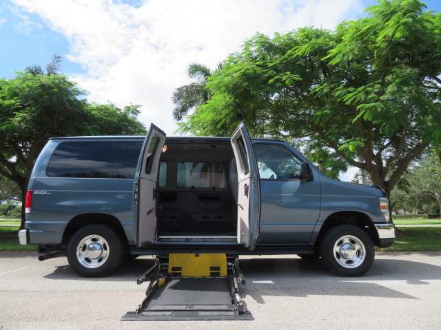 photo of 2013 Ford E-Series Wagon E-150 XLT Handicap Wheelchair Conversion Van Norcal Plus 42K Original Miles Braun UVL