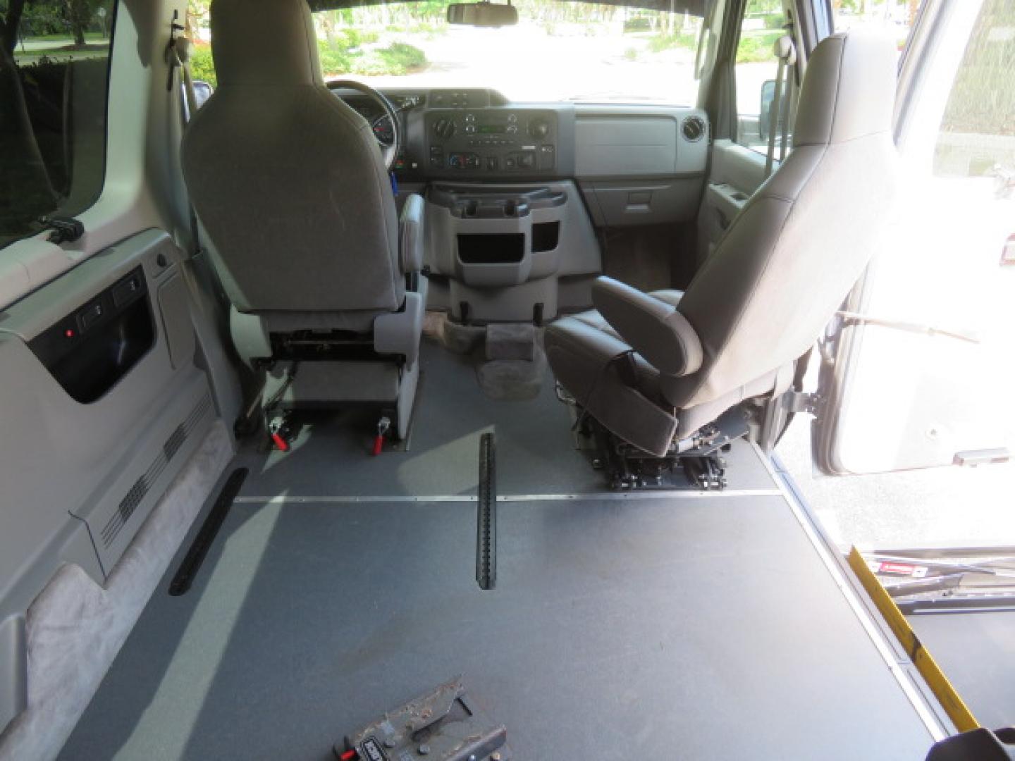 2013 Ford E-Series Wagon E-150 XLT (1FMNE1BL5DD) with an 5.4L V8 SOHC 16V FFV engine, 4-Speed Automatic transmission, located at 4301 Oak Circle #19, Boca Raton, FL, 33431, (954) 561-2499, 26.388472, -80.084045 - You are looking at a Stunning 2013 Ford Econoline XLT NorCal Plus Handicap Wheelchair Conversion Van with 42K Original Miles, 6 Inch Fully Lowered Floor, Remote Control Power Side Entry Doors, In Floor Tie Down System, Quick Release Front Seat, Braun UVL Power Side Entry Wheelchair Lift, EZ Lock, Pa - Photo#60