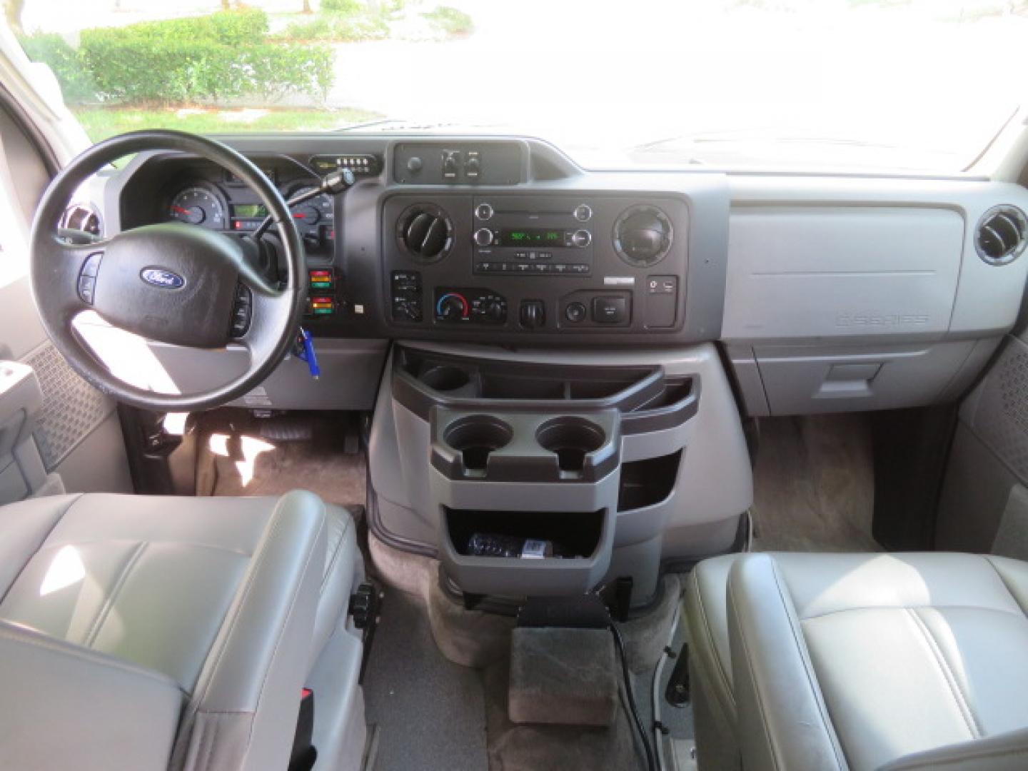 2013 Ford E-Series Wagon E-150 XLT (1FMNE1BL5DD) with an 5.4L V8 SOHC 16V FFV engine, 4-Speed Automatic transmission, located at 4301 Oak Circle #19, Boca Raton, FL, 33431, (954) 561-2499, 26.388472, -80.084045 - You are looking at a Stunning 2013 Ford Econoline XLT NorCal Plus Handicap Wheelchair Conversion Van with 42K Original Miles, 6 Inch Fully Lowered Floor, Remote Control Power Side Entry Doors, In Floor Tie Down System, Quick Release Front Seat, Braun UVL Power Side Entry Wheelchair Lift, EZ Lock, Pa - Photo#68