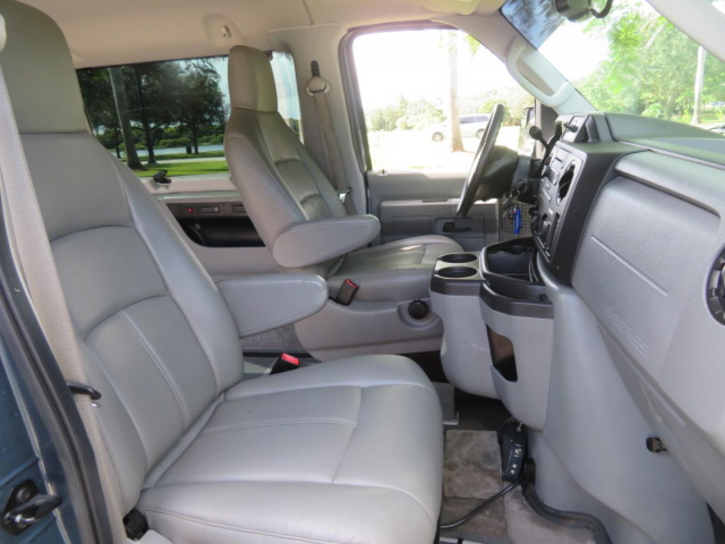 2013 Ford E-Series Wagon E-150 XLT (1FMNE1BL5DD) with an 5.4L V8 SOHC 16V FFV engine, 4-Speed Automatic transmission, located at 4301 Oak Circle #19, Boca Raton, FL, 33431, (954) 561-2499, 26.388472, -80.084045 - You are looking at a Stunning 2013 Ford Econoline XLT NorCal Plus Handicap Wheelchair Conversion Van with 42K Original Miles, 6 Inch Fully Lowered Floor, Remote Control Power Side Entry Doors, In Floor Tie Down System, Quick Release Front Seat, Braun UVL Power Side Entry Wheelchair Lift, EZ Lock, Pa - Photo#77