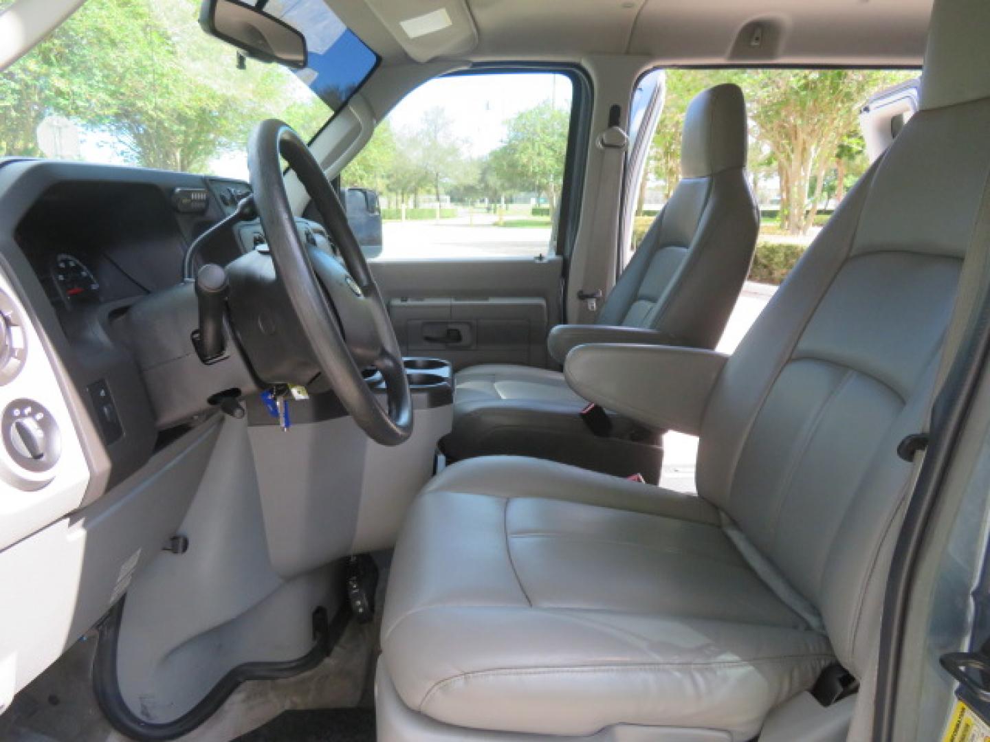 2013 Ford E-Series Wagon E-150 XLT (1FMNE1BL5DD) with an 5.4L V8 SOHC 16V FFV engine, 4-Speed Automatic transmission, located at 4301 Oak Circle #19, Boca Raton, FL, 33431, (954) 561-2499, 26.388472, -80.084045 - You are looking at a Stunning 2013 Ford Econoline XLT NorCal Plus Handicap Wheelchair Conversion Van with 42K Original Miles, 6 Inch Fully Lowered Floor, Remote Control Power Side Entry Doors, In Floor Tie Down System, Quick Release Front Seat, Braun UVL Power Side Entry Wheelchair Lift, EZ Lock, Pa - Photo#78
