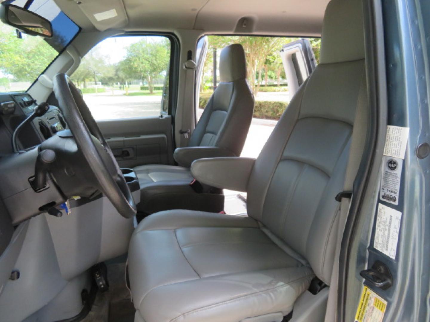 2013 Ford E-Series Wagon E-150 XLT (1FMNE1BL5DD) with an 5.4L V8 SOHC 16V FFV engine, 4-Speed Automatic transmission, located at 4301 Oak Circle #19, Boca Raton, FL, 33431, (954) 561-2499, 26.388472, -80.084045 - You are looking at a Stunning 2013 Ford Econoline XLT NorCal Plus Handicap Wheelchair Conversion Van with 42K Original Miles, 6 Inch Fully Lowered Floor, Remote Control Power Side Entry Doors, In Floor Tie Down System, Quick Release Front Seat, Braun UVL Power Side Entry Wheelchair Lift, EZ Lock, Pa - Photo#79