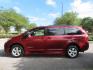 2020 Red /Gray Toyota Sienna LE 8-Passenger (5TDKZ3DC9LS) with an 3.5L V6 EFI DOHC 24V engine, 8A transmission, located at 4301 Oak Circle #19, Boca Raton, FL, 33431, (954) 561-2499, 26.388472, -80.084045 - Photo#11