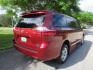 2020 Red /Gray Toyota Sienna LE 8-Passenger (5TDKZ3DC9LS) with an 3.5L V6 EFI DOHC 24V engine, 8A transmission, located at 4301 Oak Circle #19, Boca Raton, FL, 33431, (954) 561-2499, 26.388472, -80.084045 - Photo#14