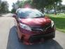 2020 Red /Gray Toyota Sienna LE 8-Passenger (5TDKZ3DC9LS) with an 3.5L V6 EFI DOHC 24V engine, 8A transmission, located at 4301 Oak Circle #19, Boca Raton, FL, 33431, (954) 561-2499, 26.388472, -80.084045 - Photo#18