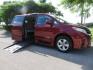 2020 Red /Gray Toyota Sienna LE 8-Passenger (5TDKZ3DC9LS) with an 3.5L V6 EFI DOHC 24V engine, 8A transmission, located at 4301 Oak Circle #19, Boca Raton, FL, 33431, (954) 561-2499, 26.388472, -80.084045 - Photo#36