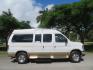 2014 White /Tan Ford E-Series Van E-150 (1FTNE1EL8ED) with an 5.4L V8 SOHC 16V FFV engine, 4-Speed Automatic transmission, located at 4301 Oak Circle #19, Boca Raton, FL, 33431, (954) 561-2499, 26.388472, -80.084045 - 2014 Ford E-Series Van E-150 Handicap Wheelchair Conversion Van 38K Original Miles Gorgeous Power Doors Transfer Seat Braun UVL - Photo#6