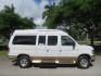 2014 White /Tan Ford E-Series Van E-150 (1FTNE1EL8ED) with an 5.4L V8 SOHC 16V FFV engine, 4-Speed Automatic transmission, located at 4301 Oak Circle #19, Boca Raton, FL, 33431, (954) 561-2499, 26.388472, -80.084045 - 2014 Ford E-Series Van E-150 Handicap Wheelchair Conversion Van 38K Original Miles Gorgeous Power Doors Transfer Seat Braun UVL - Photo#15