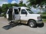 2014 White /Tan Ford E-Series Van E-150 (1FTNE1EL8ED) with an 5.4L V8 SOHC 16V FFV engine, 4-Speed Automatic transmission, located at 4301 Oak Circle #19, Boca Raton, FL, 33431, (954) 561-2499, 26.388472, -80.084045 - 2014 Ford E-Series Van E-150 Handicap Wheelchair Conversion Van 38K Original Miles Gorgeous Power Doors Transfer Seat Braun UVL - Photo#41