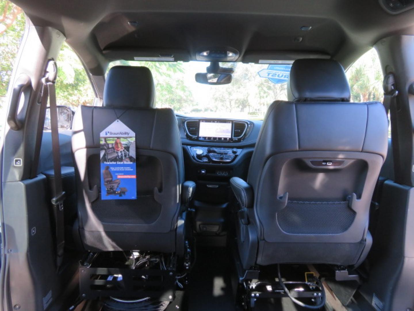 2025 Dark Blue /Black Chrysler Pacifica Select (2C4RC1BG1SR) with an 3.6L V6 DOHC 24V engine, 9A transmission, located at 4301 Oak Circle #19, Boca Raton, FL, 33431, (954) 561-2499, 26.388472, -80.084045 - 2025 CHRYSLER PACIFICA SELECT BRAUNABILITY XT HANDICAP WHEELCHAIR CONVERSION Brand New Van with a 6 Way Driver's Transfer Seat Installed. Fully Loaded. Priced way below MSRP! This is a steal! Please Call or Text us at 954-561-2499. ? Brand New BraunAbility Pacifica XT Priced to Move! ? Stop sett - Photo#79