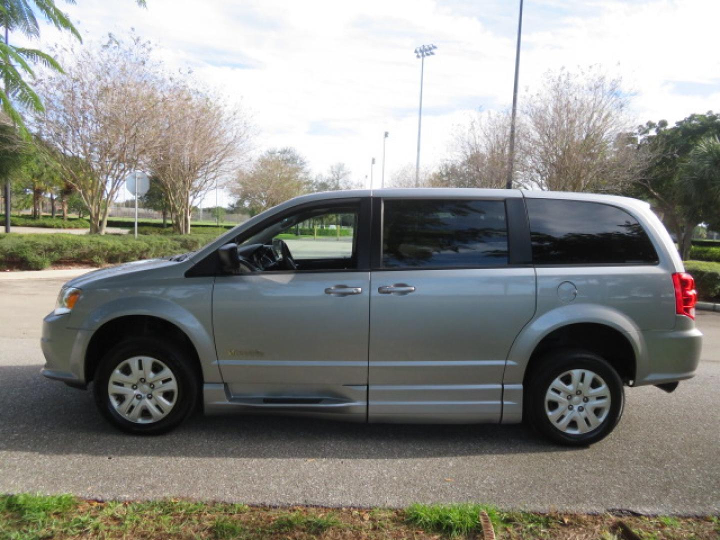 2018 Silver /Black Dodge Grand Caravan SE Plus (2C7WDGBG1JR) with an 3.6L V6 DOHC 24V engine, 6A transmission, located at 4301 Oak Circle #19, Boca Raton, FL, 33431, (954) 561-2499, 26.388472, -80.084045 - ? Supreme Motors and Mobility ? 2018 Dodge Grand Caravan SE – BraunAbility Entervan Conversion Upgrade your independence with this beautifully equipped 2018 Dodge Grand Caravan SE, featuring a BraunAbility Entervan Power Side-Entry Foldout Ramp Conversion. This van has been fully serviced, inc - Photo#19