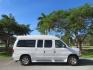 2013 White /Gray Ford E-Series Van E-150 (1FTNE1EL8DD) with an 5.4L V8 SOHC 16V FFV engine, 4-Speed Automatic transmission, located at 4301 Oak Circle #19, Boca Raton, FL, 33431, (954) 561-2499, 26.388472, -80.084045 - You are looking at a Gorgeous 2013 Ford Econoline High Top Rear Entry High Top Handicap Wheelchair Conversion van Tuscany VMI with 35K Original Miles, Ricon S Series 600LB Power Rear Entry Wheelchair Lift, , Q Straint Tie Downs Included, Room for 2 Wheelchairs, Hard Rubber Flooring, Window Shades, A - Photo#6