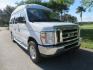 2013 White /Gray Ford E-Series Van E-150 (1FTNE1EL8DD) with an 5.4L V8 SOHC 16V FFV engine, 4-Speed Automatic transmission, located at 4301 Oak Circle #19, Boca Raton, FL, 33431, (954) 561-2499, 26.388472, -80.084045 - You are looking at a Gorgeous 2013 Ford Econoline High Top Rear Entry High Top Handicap Wheelchair Conversion van Tuscany VMI with 35K Original Miles, Ricon S Series 600LB Power Rear Entry Wheelchair Lift, , Q Straint Tie Downs Included, Room for 2 Wheelchairs, Hard Rubber Flooring, Window Shades, A - Photo#10