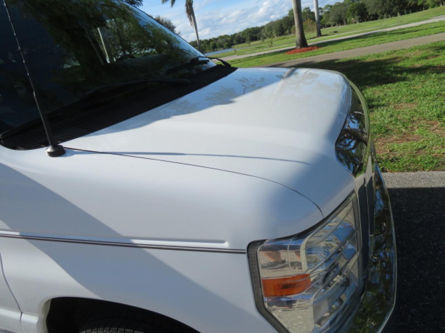 2013 White /Gray Ford E-Series Van E-150 (1FTNE1EL8DD) with an 5.4L V8 SOHC 16V FFV engine, 4-Speed Automatic transmission, located at 4301 Oak Circle #19, Boca Raton, FL, 33431, (954) 561-2499, 26.388472, -80.084045 - You are looking at a Gorgeous 2013 Ford Econoline High Top Rear Entry High Top Handicap Wheelchair Conversion van Tuscany VMI with 35K Original Miles, Ricon S Series 600LB Power Rear Entry Wheelchair Lift, , Q Straint Tie Downs Included, Room for 2 Wheelchairs, Hard Rubber Flooring, Window Shades, A - Photo#29