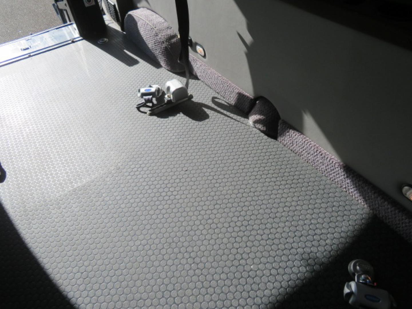 2013 White /Gray Ford E-Series Van E-150 (1FTNE1EL8DD) with an 5.4L V8 SOHC 16V FFV engine, 4-Speed Automatic transmission, located at 4301 Oak Circle #19, Boca Raton, FL, 33431, (954) 561-2499, 26.388472, -80.084045 - You are looking at a Gorgeous 2013 Ford Econoline High Top Rear Entry High Top Handicap Wheelchair Conversion van Tuscany VMI with 35K Original Miles, Ricon S Series 600LB Power Rear Entry Wheelchair Lift, , Q Straint Tie Downs Included, Room for 2 Wheelchairs, Hard Rubber Flooring, Window Shades, A - Photo#54