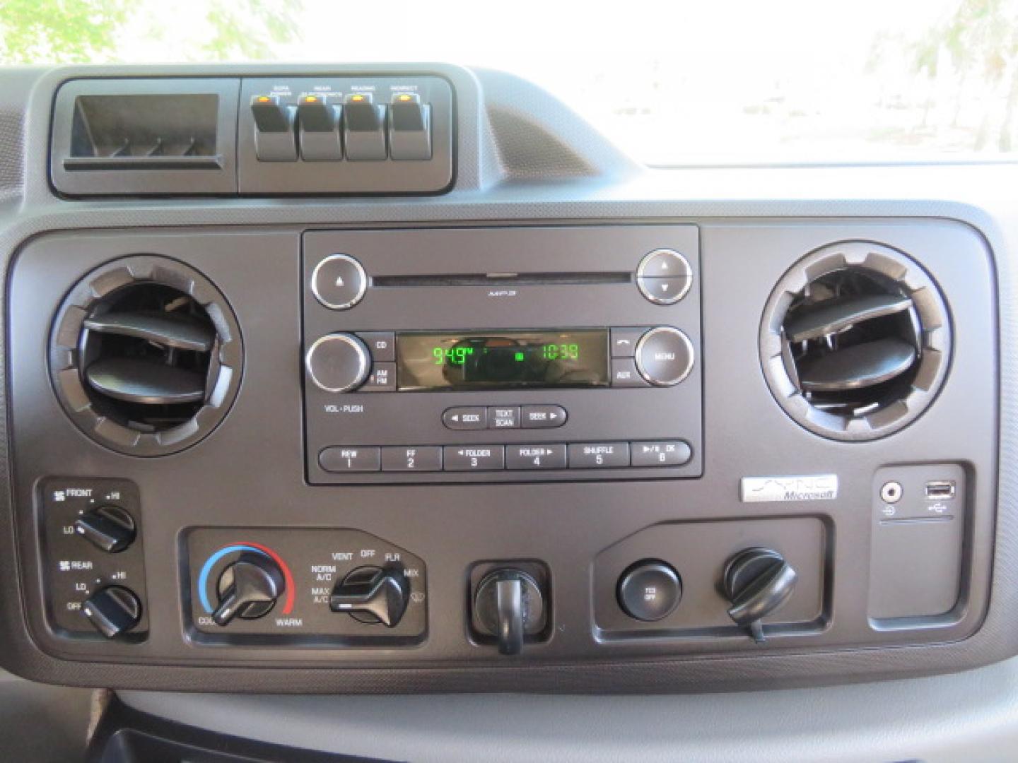 2013 White /Gray Ford E-Series Van E-150 (1FTNE1EL8DD) with an 5.4L V8 SOHC 16V FFV engine, 4-Speed Automatic transmission, located at 4301 Oak Circle #19, Boca Raton, FL, 33431, (954) 561-2499, 26.388472, -80.084045 - You are looking at a Gorgeous 2013 Ford Econoline High Top Rear Entry High Top Handicap Wheelchair Conversion van Tuscany VMI with 35K Original Miles, Ricon S Series 600LB Power Rear Entry Wheelchair Lift, , Q Straint Tie Downs Included, Room for 2 Wheelchairs, Hard Rubber Flooring, Window Shades, A - Photo#66