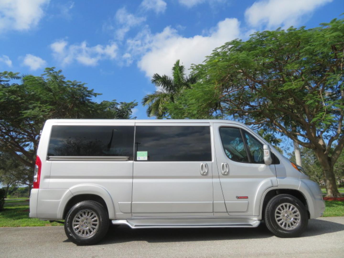 2022 Silver /Greay RAM Promaster 1500 Low Roof 136-in. WB (3C6LRVAG2NE) with an 3.6L V6 engine, 6A transmission, located at 4301 Oak Circle #19, Boca Raton, FL, 33431, (954) 561-2499, 26.388472, -80.084045 - You are looking at a Gorgeous 2022 Ram Promaster Tempest X Handicap Wheelchair Conversion Van with 12K Original Miles, Lowered Floor, Dual Side Entry Doors, Brand New 2025 750lb Braunability Wheelchair Lift, 4 Passenger Rear Power Bench Seat/Bed, Rear Sunroof, Tie Down Pods, Extra Belt, Heated Front - Photo#7