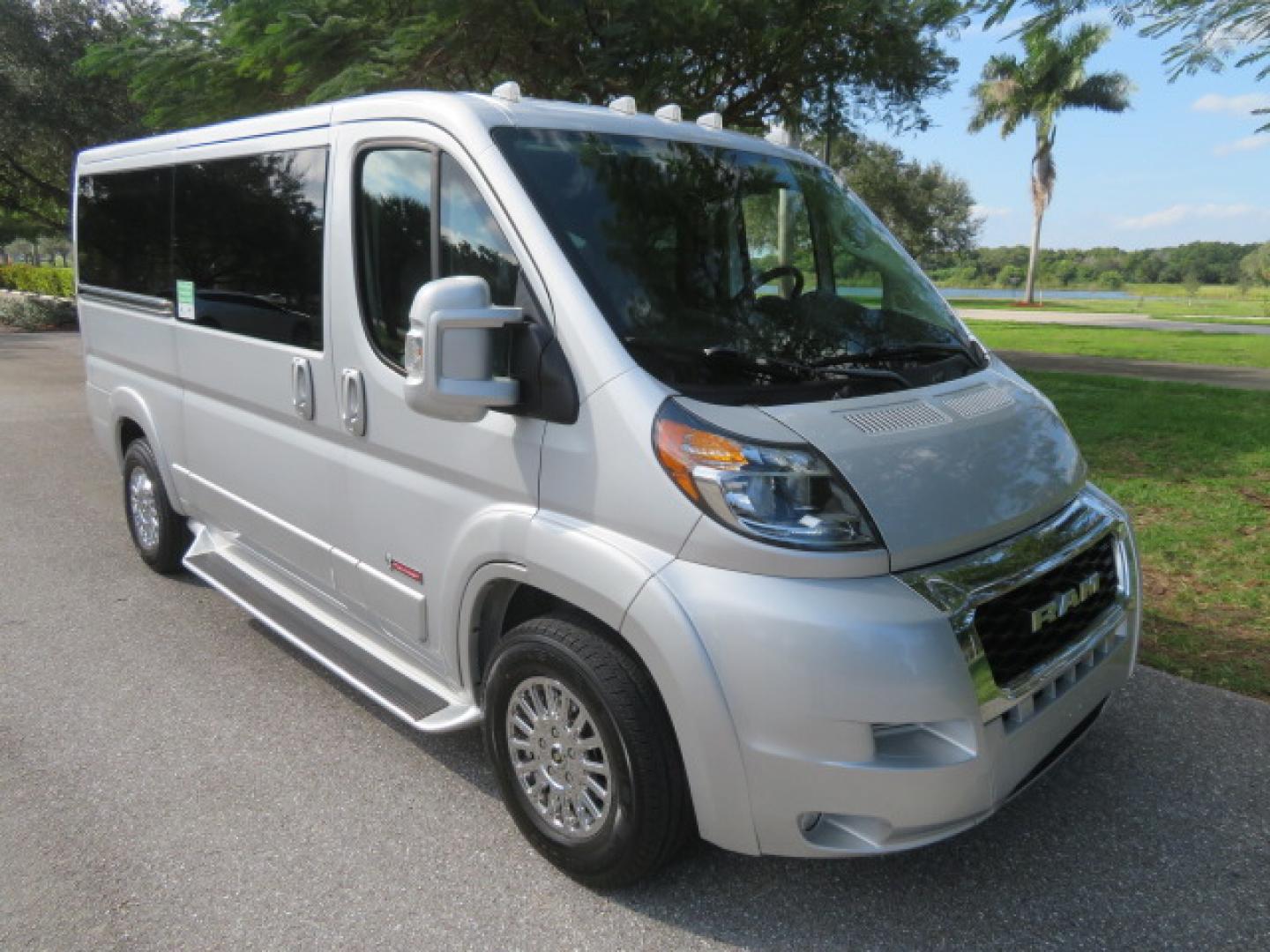 2022 Silver /Greay RAM Promaster 1500 Low Roof 136-in. WB (3C6LRVAG2NE) with an 3.6L V6 engine, 6A transmission, located at 4301 Oak Circle #19, Boca Raton, FL, 33431, (954) 561-2499, 26.388472, -80.084045 - You are looking at a Gorgeous 2022 Ram Promaster Tempest X Handicap Wheelchair Conversion Van with 12K Original Miles, Lowered Floor, Dual Side Entry Doors, Brand New 2025 750lb Braunability Wheelchair Lift, 4 Passenger Rear Power Bench Seat/Bed, Rear Sunroof, Tie Down Pods, Extra Belt, Heated Front - Photo#21