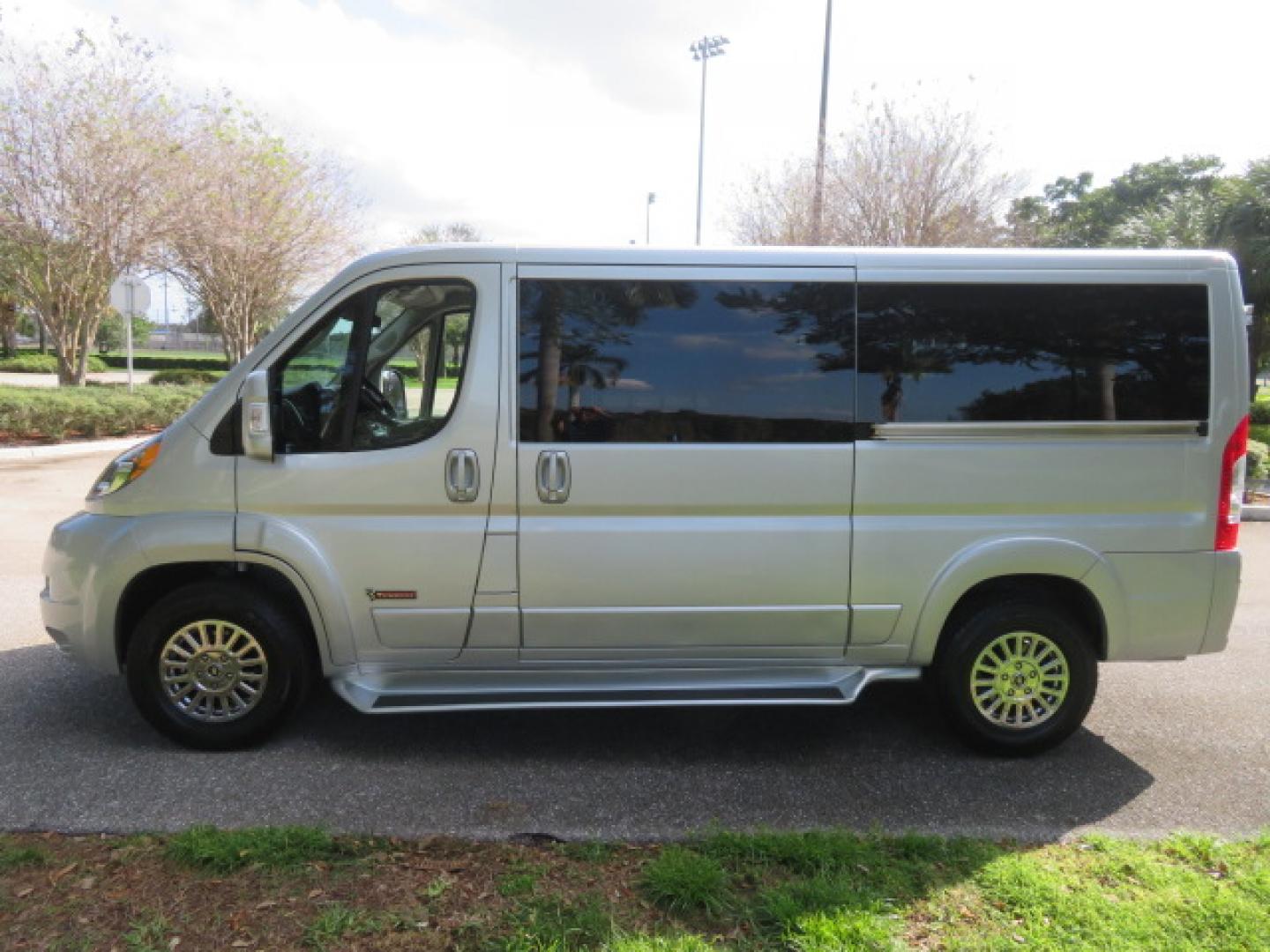 2022 Silver /Greay RAM Promaster 1500 Low Roof 136-in. WB (3C6LRVAG2NE) with an 3.6L V6 engine, 6A transmission, located at 4301 Oak Circle #19, Boca Raton, FL, 33431, (954) 561-2499, 26.388472, -80.084045 - You are looking at a Gorgeous 2022 Ram Promaster Tempest X Handicap Wheelchair Conversion Van with 12K Original Miles, Lowered Floor, Dual Side Entry Doors, Brand New 2025 750lb Braunability Wheelchair Lift, 4 Passenger Rear Power Bench Seat/Bed, Rear Sunroof, Tie Down Pods, Extra Belt, Heated Front - Photo#24