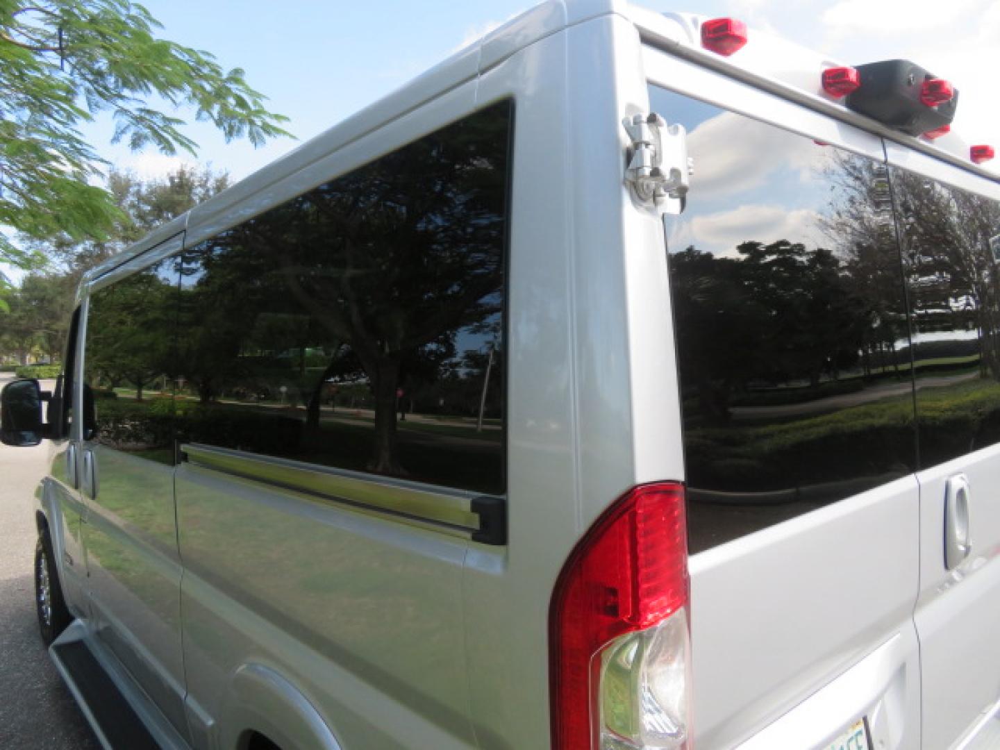 2022 Silver /Greay RAM Promaster 1500 Low Roof 136-in. WB (3C6LRVAG2NE) with an 3.6L V6 engine, 6A transmission, located at 4301 Oak Circle #19, Boca Raton, FL, 33431, (954) 561-2499, 26.388472, -80.084045 - You are looking at a Gorgeous 2022 Ram Promaster Tempest X Handicap Wheelchair Conversion Van with 12K Original Miles, Lowered Floor, Dual Side Entry Doors, Brand New 2025 750lb Braunability Wheelchair Lift, 4 Passenger Rear Power Bench Seat/Bed, Rear Sunroof, Tie Down Pods, Extra Belt, Heated Front - Photo#38