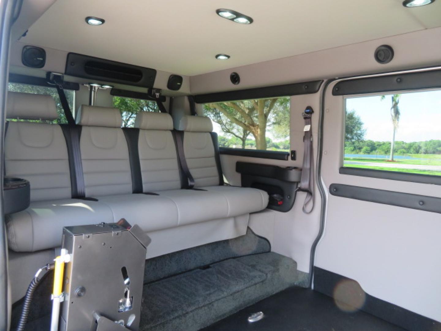 2022 Silver /Greay RAM Promaster 1500 Low Roof 136-in. WB (3C6LRVAG2NE) with an 3.6L V6 engine, 6A transmission, located at 4301 Oak Circle #19, Boca Raton, FL, 33431, (954) 561-2499, 26.388472, -80.084045 - You are looking at a Gorgeous 2022 Ram Promaster Tempest X Handicap Wheelchair Conversion Van with 12K Original Miles, Lowered Floor, Dual Side Entry Doors, Brand New 2025 750lb Braunability Wheelchair Lift, 4 Passenger Rear Power Bench Seat/Bed, Rear Sunroof, Tie Down Pods, Extra Belt, Heated Front - Photo#53
