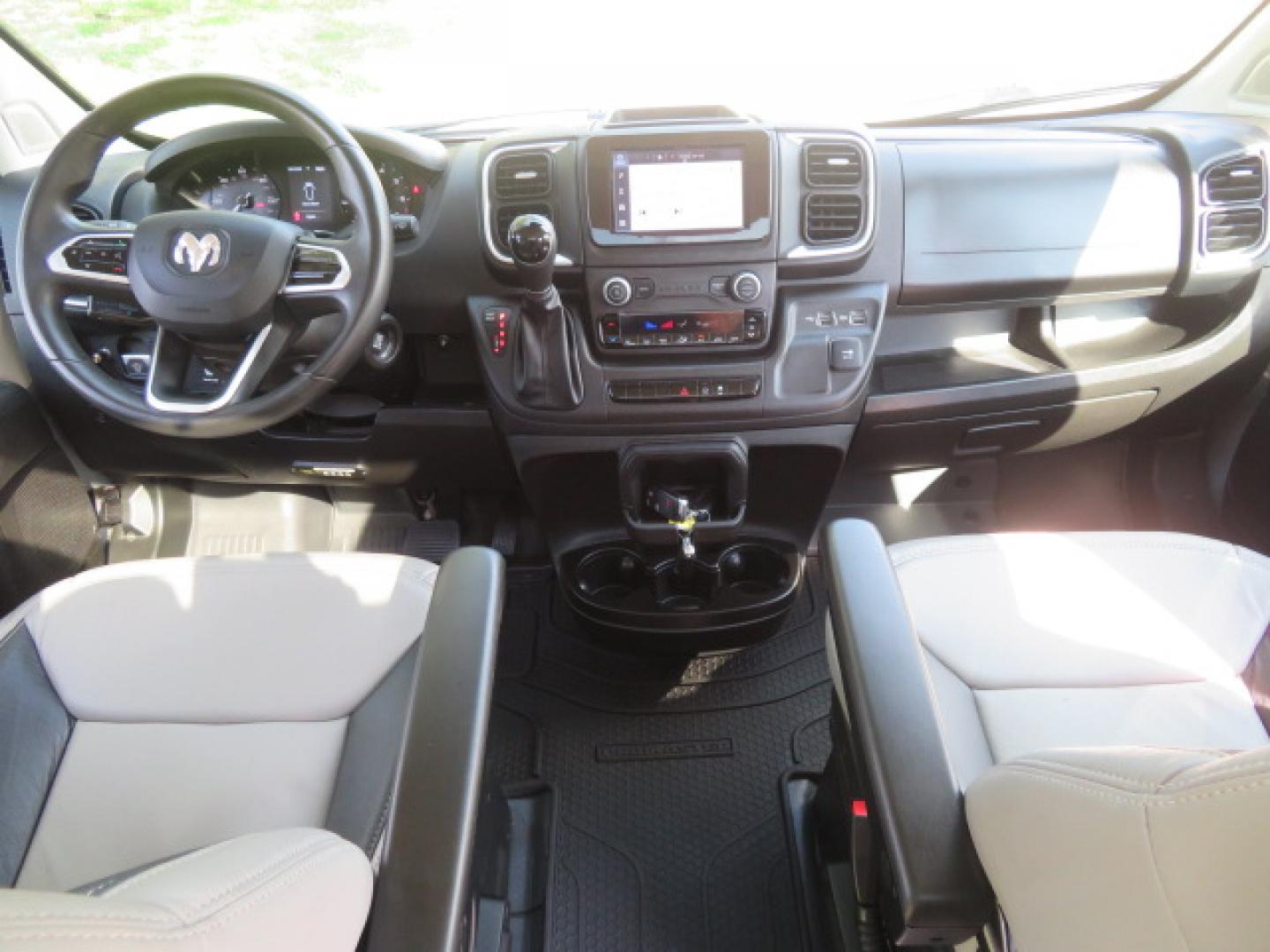 2022 Silver /Greay RAM Promaster 1500 Low Roof 136-in. WB (3C6LRVAG2NE) with an 3.6L V6 engine, 6A transmission, located at 4301 Oak Circle #19, Boca Raton, FL, 33431, (954) 561-2499, 26.388472, -80.084045 - You are looking at a Gorgeous 2022 Ram Promaster Tempest X Handicap Wheelchair Conversion Van with 12K Original Miles, Lowered Floor, Dual Side Entry Doors, Brand New 2025 750lb Braunability Wheelchair Lift, 4 Passenger Rear Power Bench Seat/Bed, Rear Sunroof, Tie Down Pods, Extra Belt, Heated Front - Photo#64