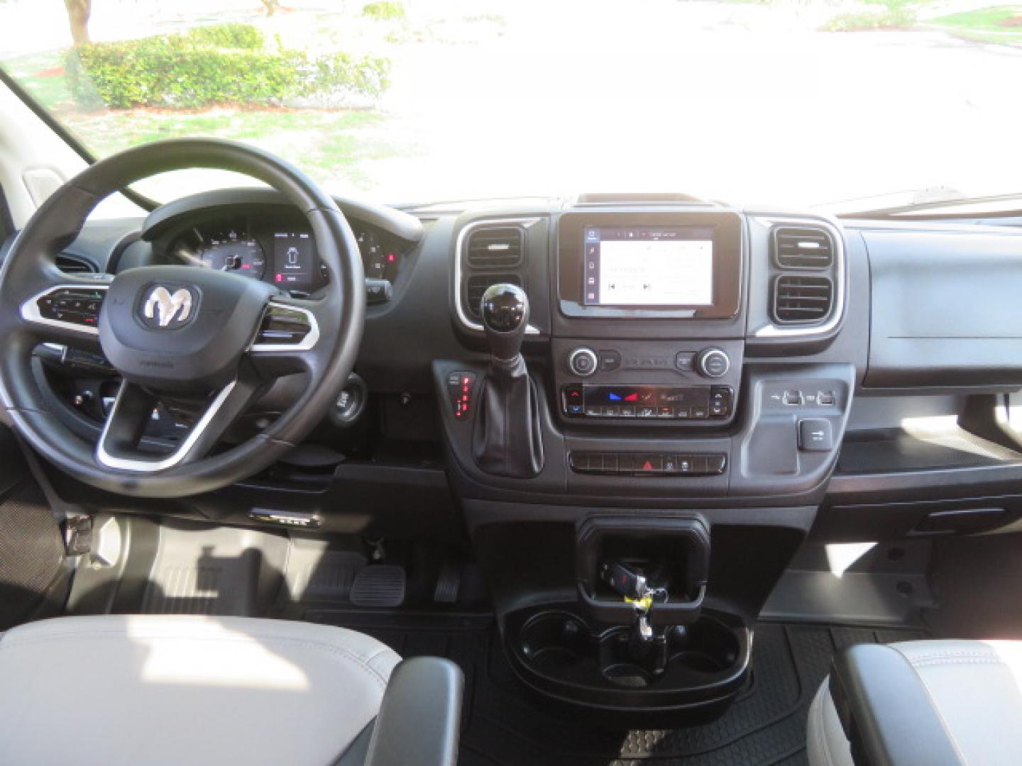 2022 Silver /Greay RAM Promaster 1500 Low Roof 136-in. WB (3C6LRVAG2NE) with an 3.6L V6 engine, 6A transmission, located at 4301 Oak Circle #19, Boca Raton, FL, 33431, (954) 561-2499, 26.388472, -80.084045 - You are looking at a Gorgeous 2022 Ram Promaster Tempest X Handicap Wheelchair Conversion Van with 12K Original Miles, Lowered Floor, Dual Side Entry Doors, Brand New 2025 750lb Braunability Wheelchair Lift, 4 Passenger Rear Power Bench Seat/Bed, Rear Sunroof, Tie Down Pods, Extra Belt, Heated Front - Photo#67