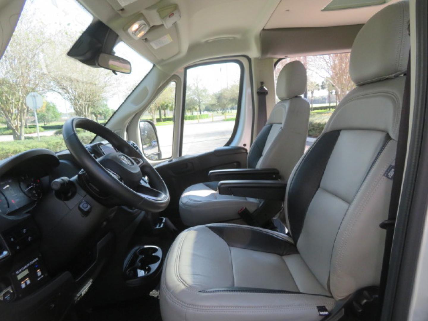 2022 Silver /Greay RAM Promaster 1500 Low Roof 136-in. WB (3C6LRVAG2NE) with an 3.6L V6 engine, 6A transmission, located at 4301 Oak Circle #19, Boca Raton, FL, 33431, (954) 561-2499, 26.388472, -80.084045 - You are looking at a Gorgeous 2022 Ram Promaster Tempest X Handicap Wheelchair Conversion Van with 12K Original Miles, Lowered Floor, Dual Side Entry Doors, Brand New 2025 750lb Braunability Wheelchair Lift, 4 Passenger Rear Power Bench Seat/Bed, Rear Sunroof, Tie Down Pods, Extra Belt, Heated Front - Photo#80