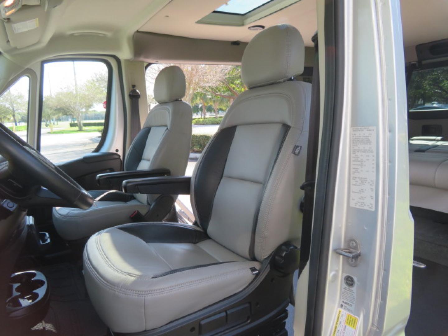 2022 Silver /Greay RAM Promaster 1500 Low Roof 136-in. WB (3C6LRVAG2NE) with an 3.6L V6 engine, 6A transmission, located at 4301 Oak Circle #19, Boca Raton, FL, 33431, (954) 561-2499, 26.388472, -80.084045 - You are looking at a Gorgeous 2022 Ram Promaster Tempest X Handicap Wheelchair Conversion Van with 12K Original Miles, Lowered Floor, Dual Side Entry Doors, Brand New 2025 750lb Braunability Wheelchair Lift, 4 Passenger Rear Power Bench Seat/Bed, Rear Sunroof, Tie Down Pods, Extra Belt, Heated Front - Photo#81