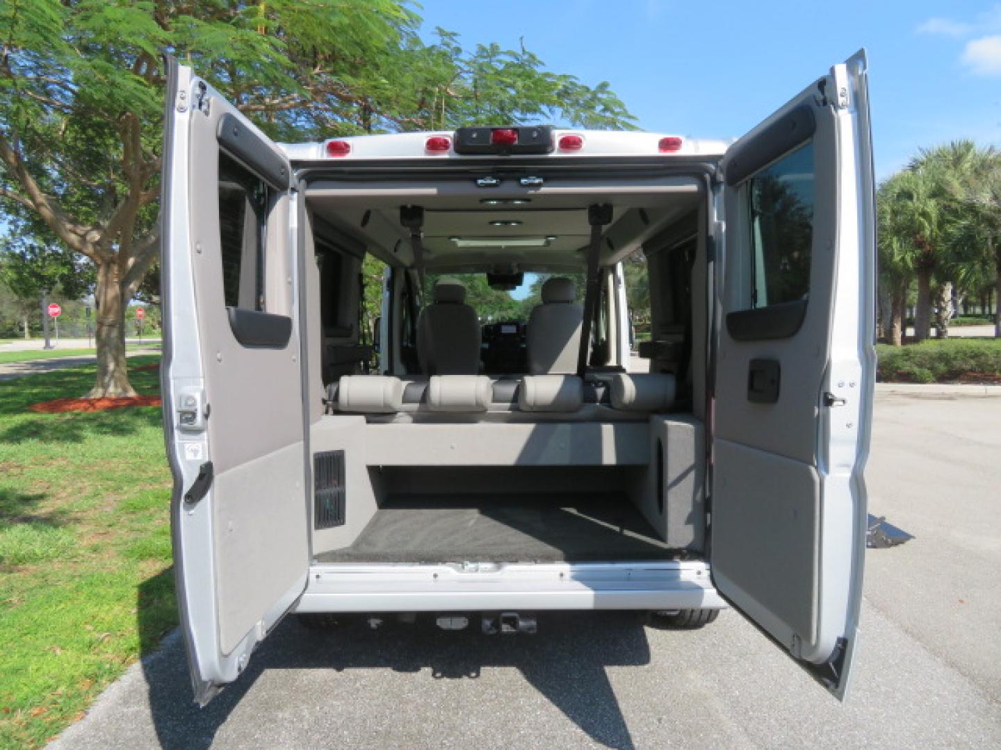 2022 Silver /Greay RAM Promaster 1500 Low Roof 136-in. WB (3C6LRVAG2NE) with an 3.6L V6 engine, 6A transmission, located at 4301 Oak Circle #19, Boca Raton, FL, 33431, (954) 561-2499, 26.388472, -80.084045 - You are looking at a Gorgeous 2022 Ram Promaster Tempest X Handicap Wheelchair Conversion Van with 12K Original Miles, Lowered Floor, Dual Side Entry Doors, Brand New 2025 750lb Braunability Wheelchair Lift, 4 Passenger Rear Power Bench Seat/Bed, Rear Sunroof, Tie Down Pods, Extra Belt, Heated Front - Photo#84