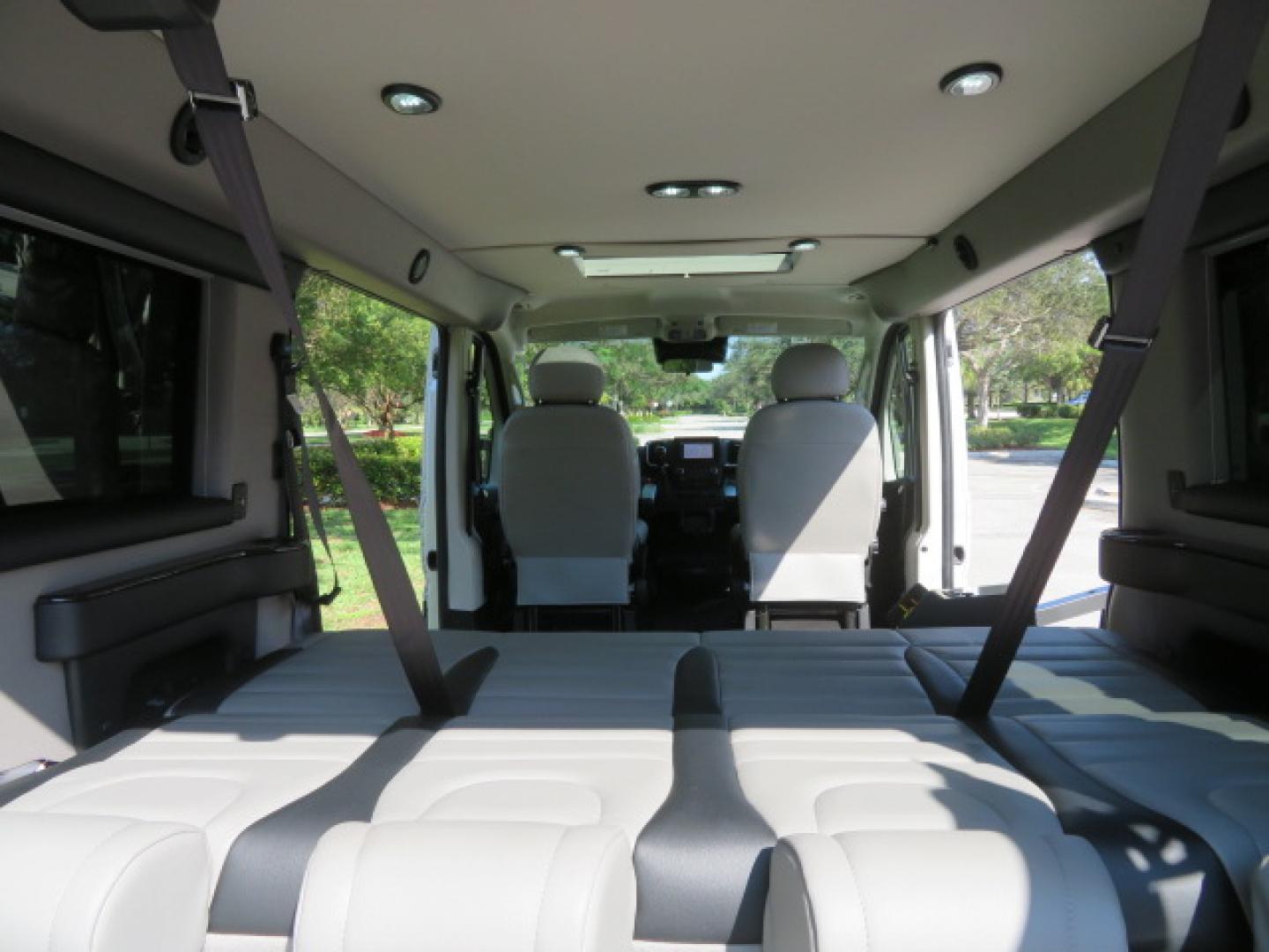 2022 Silver /Greay RAM Promaster 1500 Low Roof 136-in. WB (3C6LRVAG2NE) with an 3.6L V6 engine, 6A transmission, located at 4301 Oak Circle #19, Boca Raton, FL, 33431, (954) 561-2499, 26.388472, -80.084045 - You are looking at a Gorgeous 2022 Ram Promaster Tempest X Handicap Wheelchair Conversion Van with 12K Original Miles, Lowered Floor, Dual Side Entry Doors, Brand New 2025 750lb Braunability Wheelchair Lift, 4 Passenger Rear Power Bench Seat/Bed, Rear Sunroof, Tie Down Pods, Extra Belt, Heated Front - Photo#86