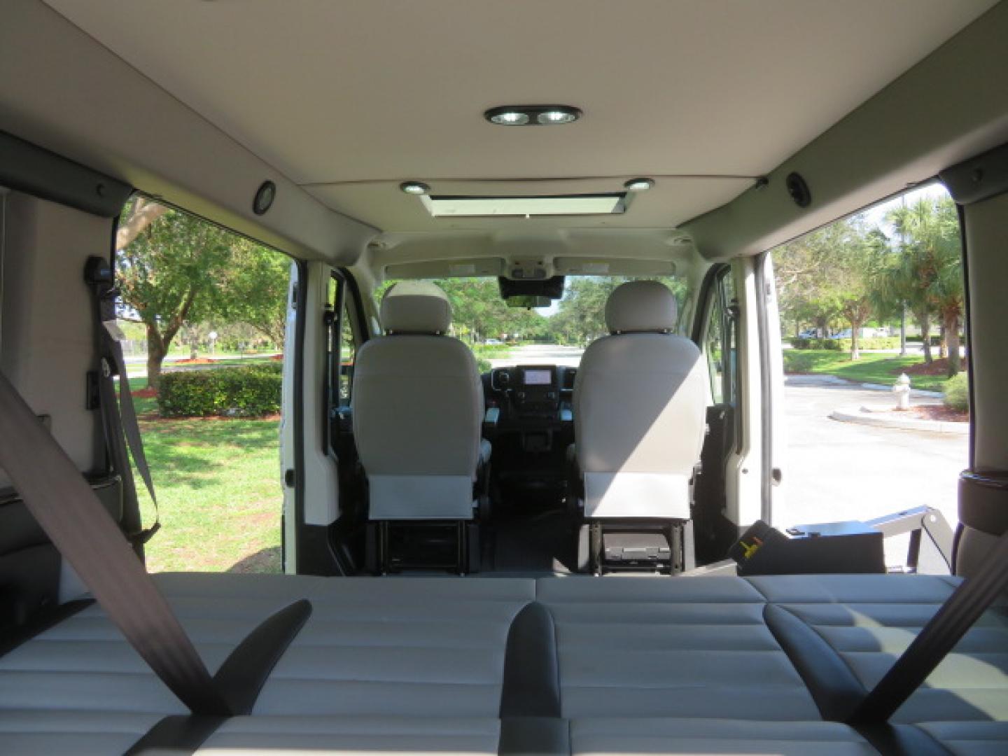 2022 Silver /Greay RAM Promaster 1500 Low Roof 136-in. WB (3C6LRVAG2NE) with an 3.6L V6 engine, 6A transmission, located at 4301 Oak Circle #19, Boca Raton, FL, 33431, (954) 561-2499, 26.388472, -80.084045 - You are looking at a Gorgeous 2022 Ram Promaster Tempest X Handicap Wheelchair Conversion Van with 12K Original Miles, Lowered Floor, Dual Side Entry Doors, Brand New 2025 750lb Braunability Wheelchair Lift, 4 Passenger Rear Power Bench Seat/Bed, Rear Sunroof, Tie Down Pods, Extra Belt, Heated Front - Photo#87