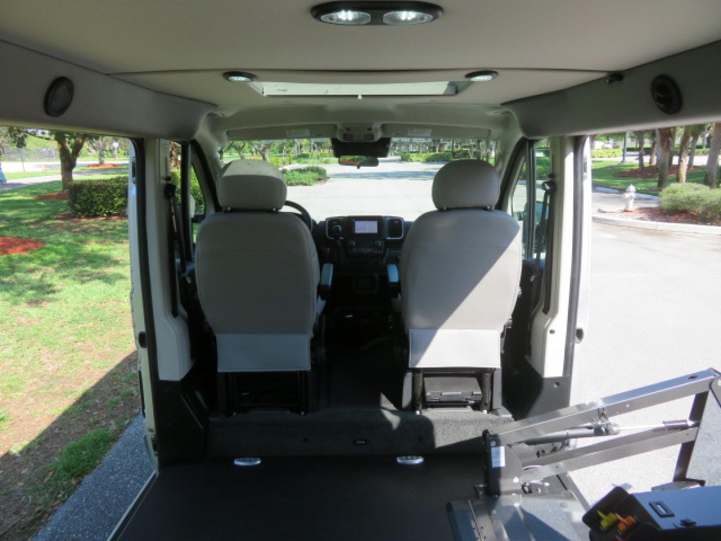 2022 Silver /Greay RAM Promaster 1500 Low Roof 136-in. WB (3C6LRVAG2NE) with an 3.6L V6 engine, 6A transmission, located at 4301 Oak Circle #19, Boca Raton, FL, 33431, (954) 561-2499, 26.388472, -80.084045 - You are looking at a Gorgeous 2022 Ram Promaster Tempest X Handicap Wheelchair Conversion Van with 12K Original Miles, Lowered Floor, Dual Side Entry Doors, Brand New 2025 750lb Braunability Wheelchair Lift, 4 Passenger Rear Power Bench Seat/Bed, Rear Sunroof, Tie Down Pods, Extra Belt, Heated Front - Photo#90