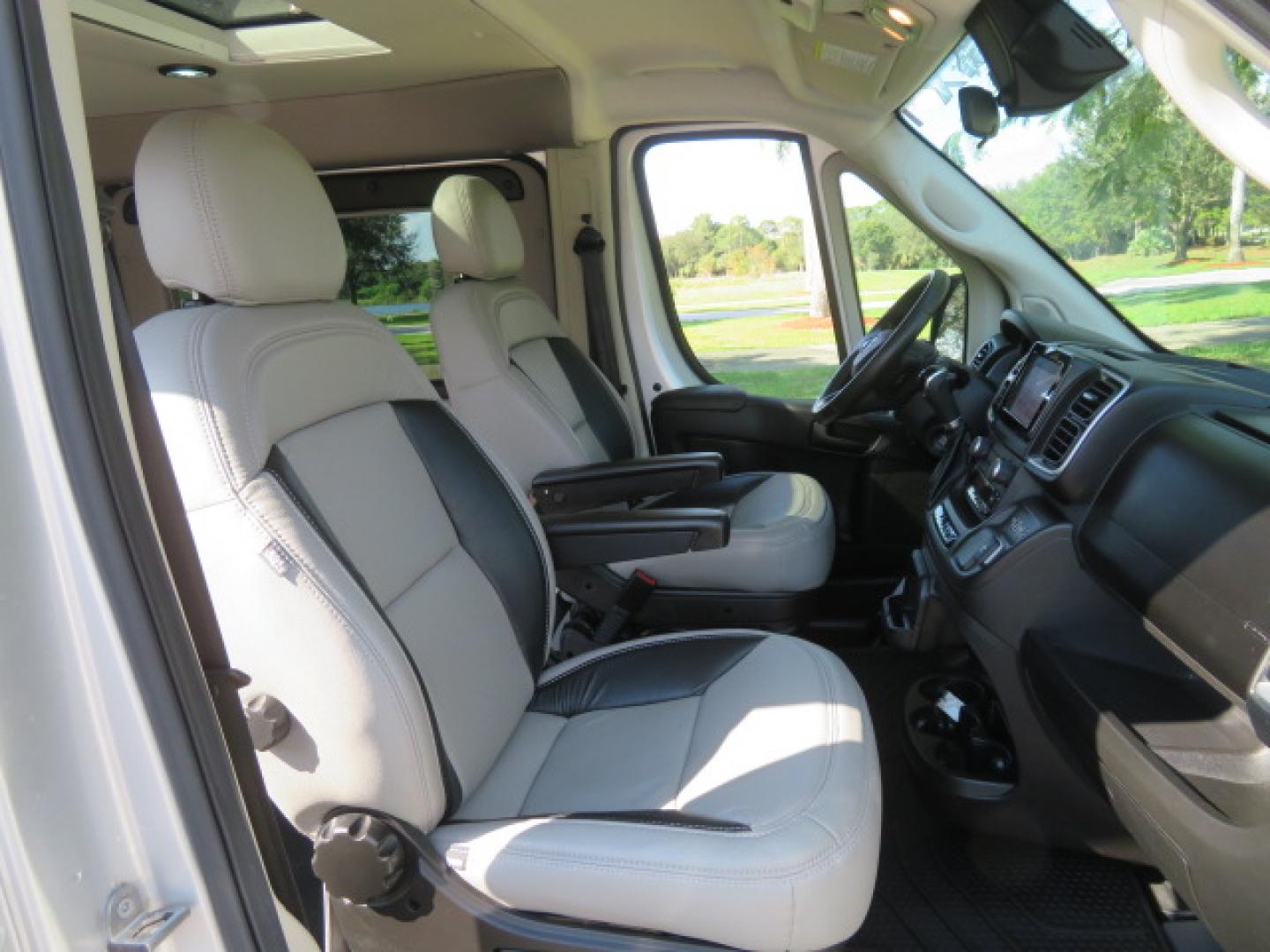 2022 Silver /Greay RAM Promaster 1500 Low Roof 136-in. WB (3C6LRVAG2NE) with an 3.6L V6 engine, 6A transmission, located at 4301 Oak Circle #19, Boca Raton, FL, 33431, (954) 561-2499, 26.388472, -80.084045 - You are looking at a Gorgeous 2022 Ram Promaster Tempest X Handicap Wheelchair Conversion Van with 12K Original Miles, Lowered Floor, Dual Side Entry Doors, Brand New 2025 750lb Braunability Wheelchair Lift, 4 Passenger Rear Power Bench Seat/Bed, Rear Sunroof, Tie Down Pods, Extra Belt, Heated Front - Photo#98