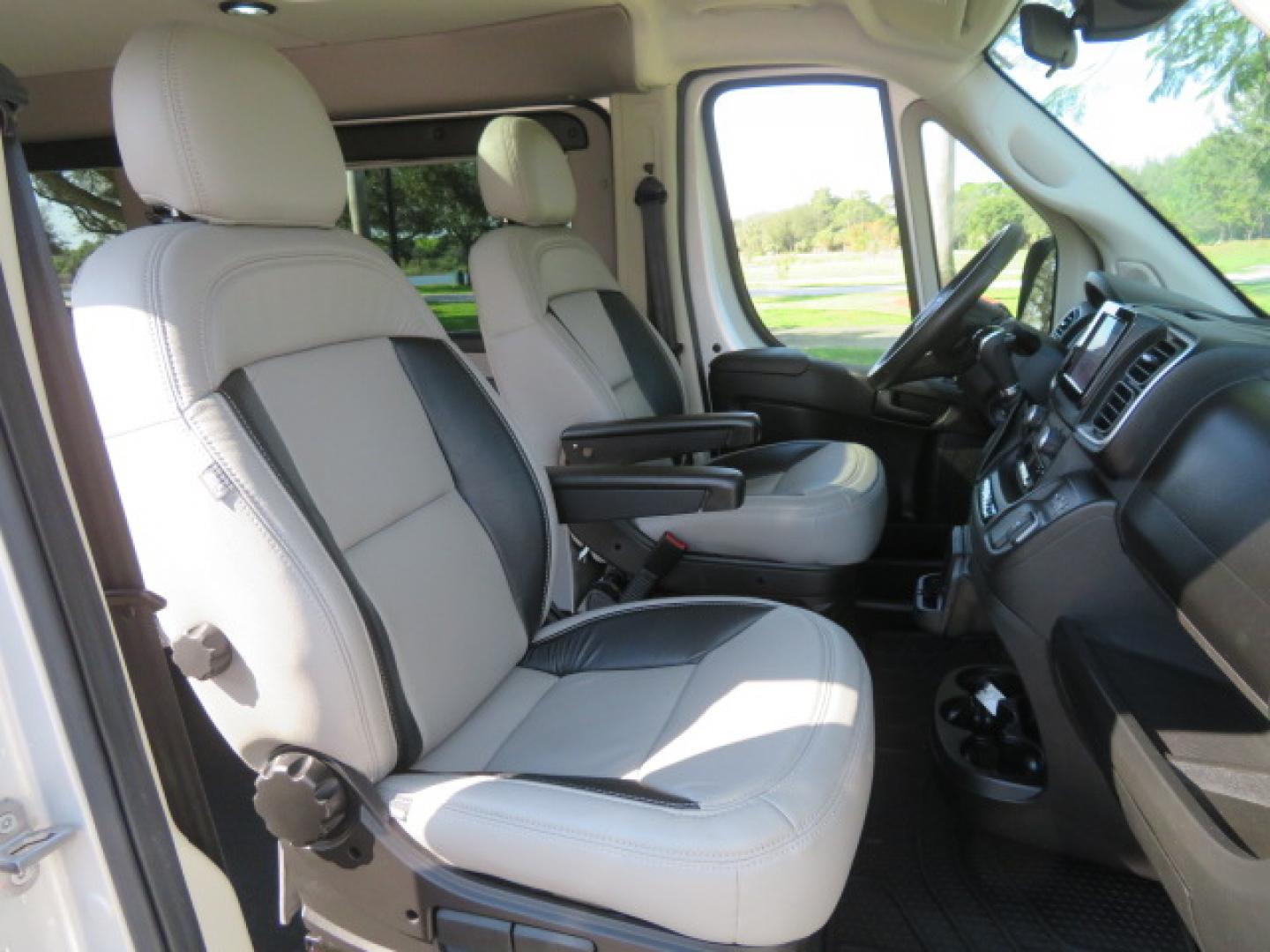 2022 Silver /Greay RAM Promaster 1500 Low Roof 136-in. WB (3C6LRVAG2NE) with an 3.6L V6 engine, 6A transmission, located at 4301 Oak Circle #19, Boca Raton, FL, 33431, (954) 561-2499, 26.388472, -80.084045 - You are looking at a Gorgeous 2022 Ram Promaster Tempest X Handicap Wheelchair Conversion Van with 12K Original Miles, Lowered Floor, Dual Side Entry Doors, Brand New 2025 750lb Braunability Wheelchair Lift, 4 Passenger Rear Power Bench Seat/Bed, Rear Sunroof, Tie Down Pods, Extra Belt, Heated Front - Photo#99